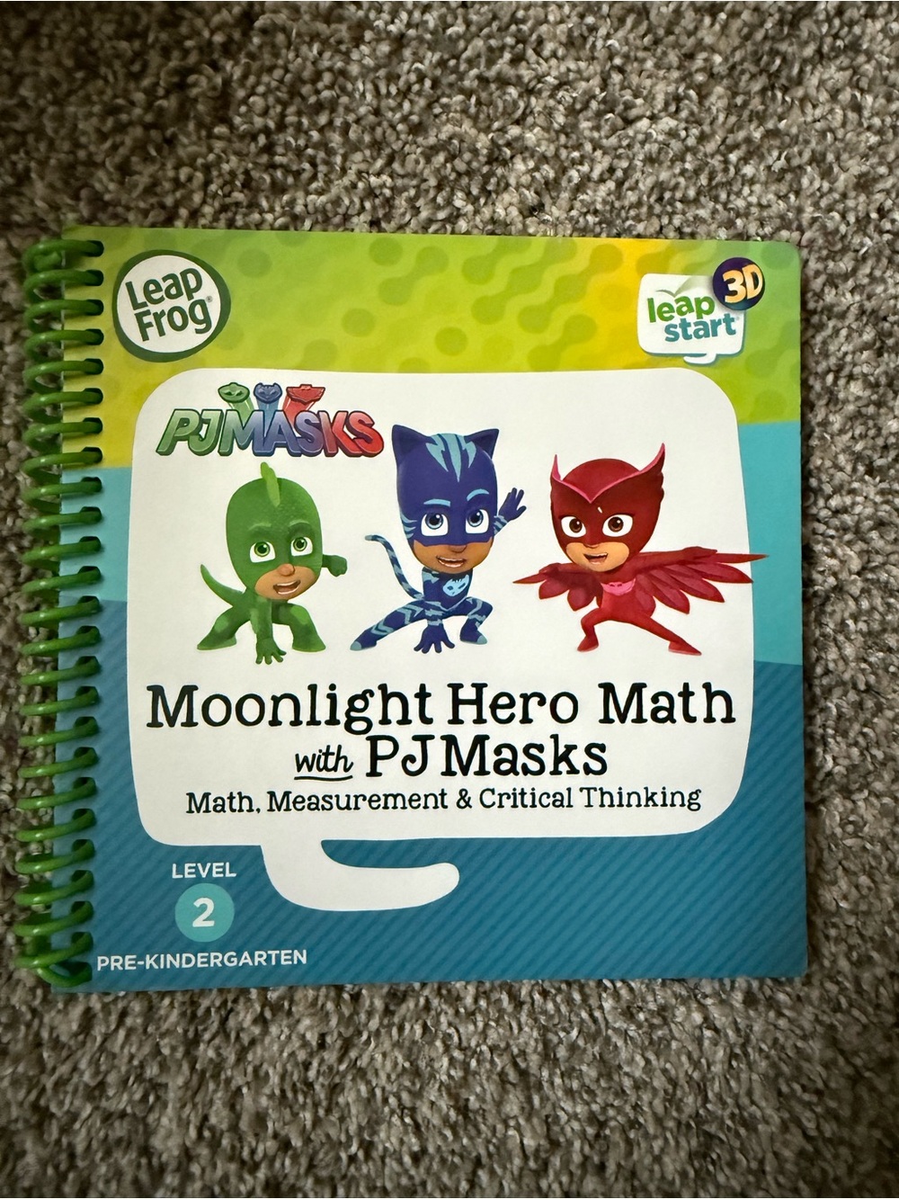 LeapFrog LeapStart Moonlight Hero Math with PJ Masks - 3D